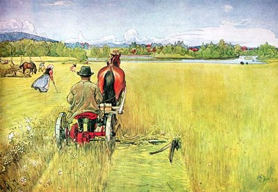 Léto od Carl Larsson